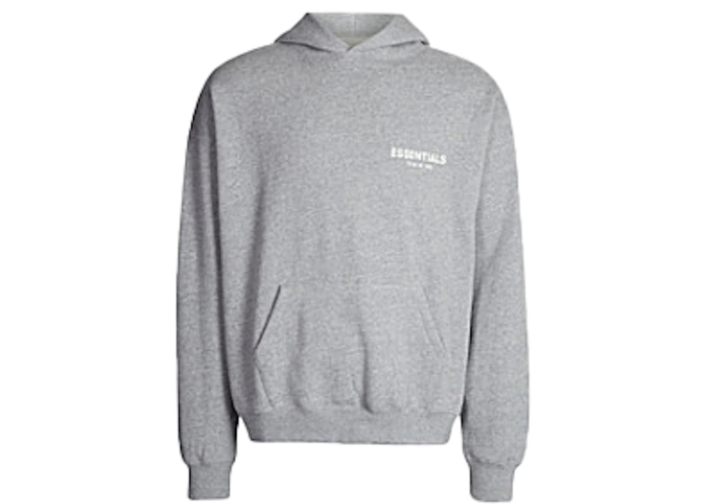 Fear of God Essentials Logo Pullover Hoodie (SS19) Grey