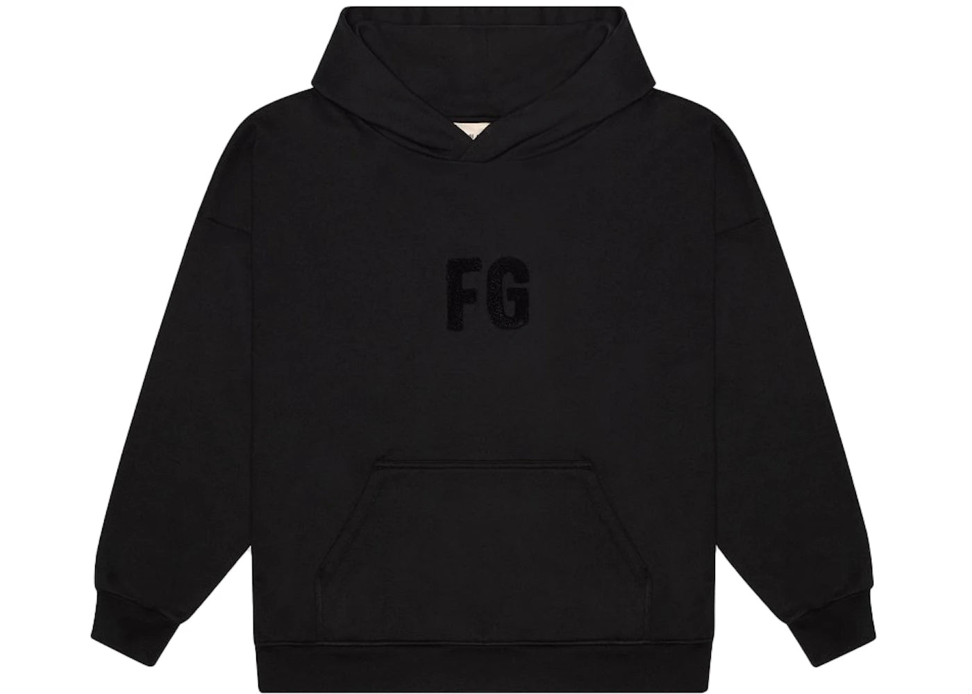 Fear of God Everyday 'FG' Hoodie Black/Black