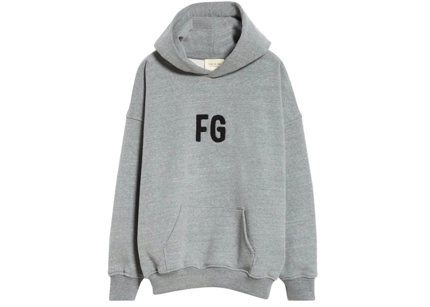 Fear of God Everyday 'FG' Hoodie Grey Black