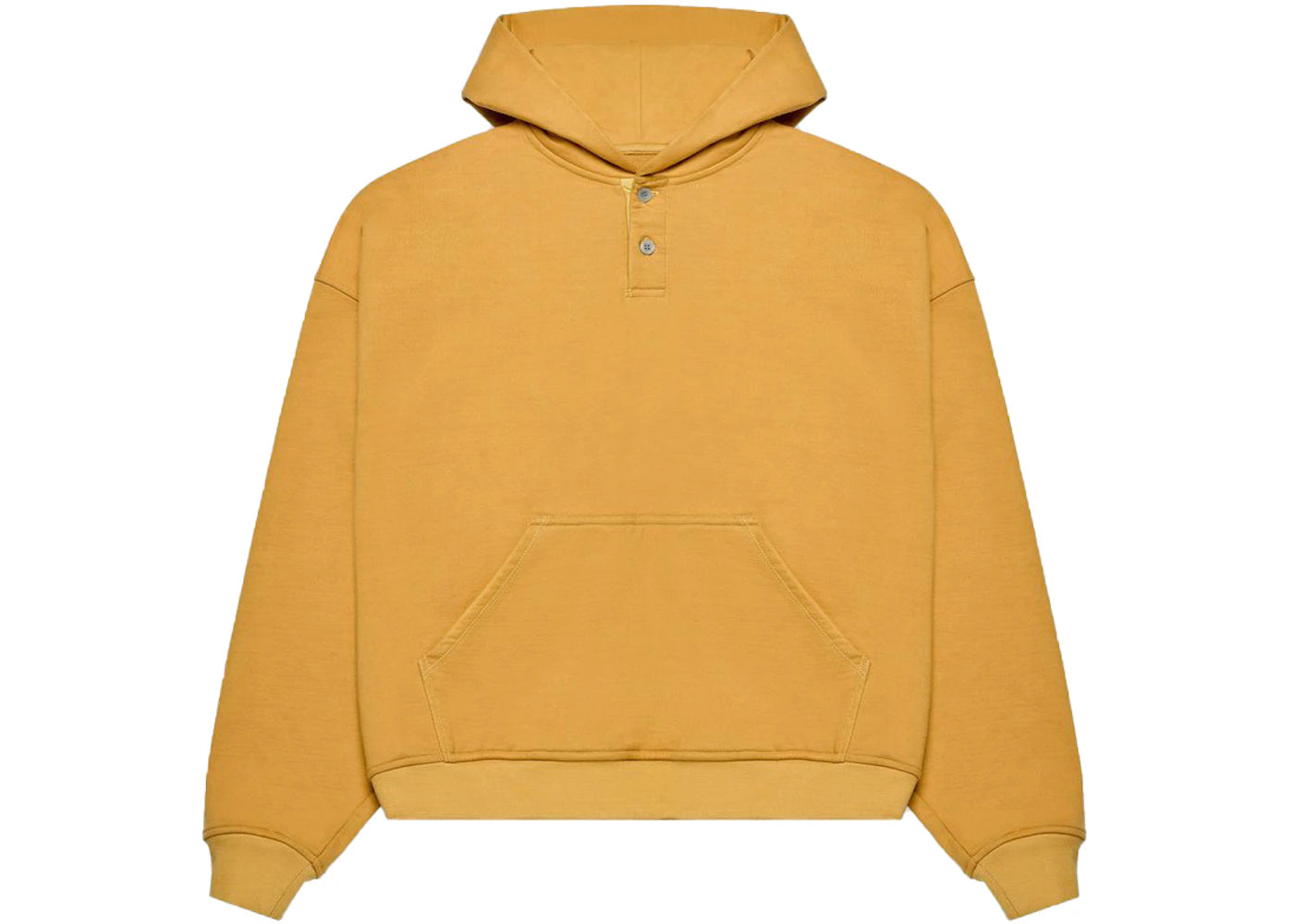 Fear of God Everyday Henley Hoodie Garden Glove Yellow