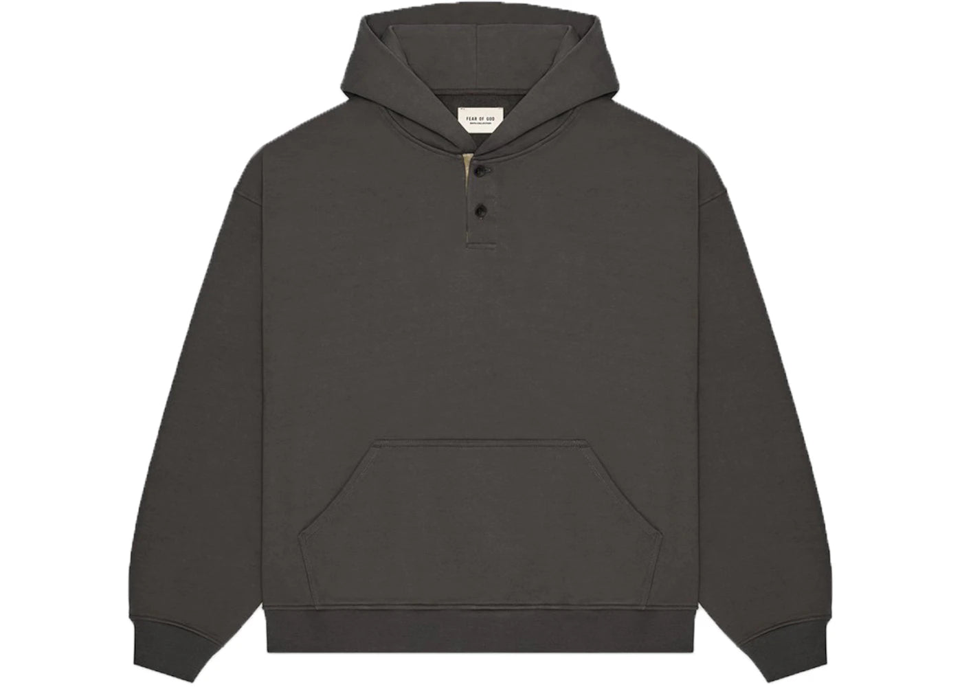 Fear of God Everyday Henley Hoodie Seaweed