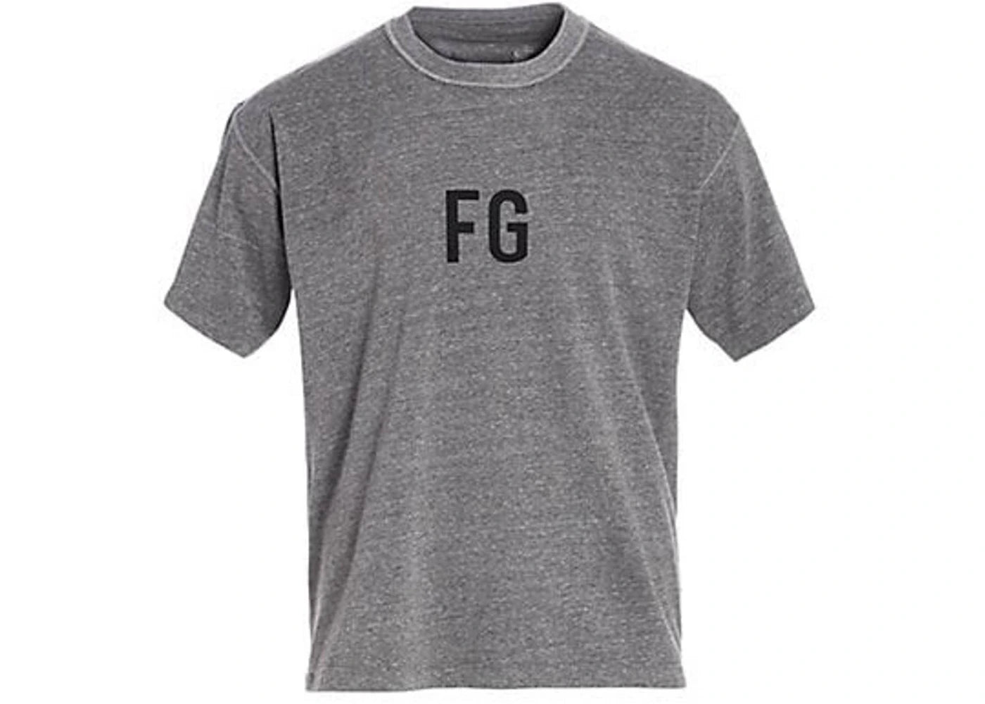 Fear of God FG' Logo T-shirt Grey/Black