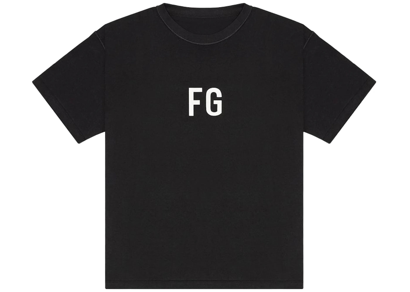 Fear of God FG Logo T-shirt Vintage Black