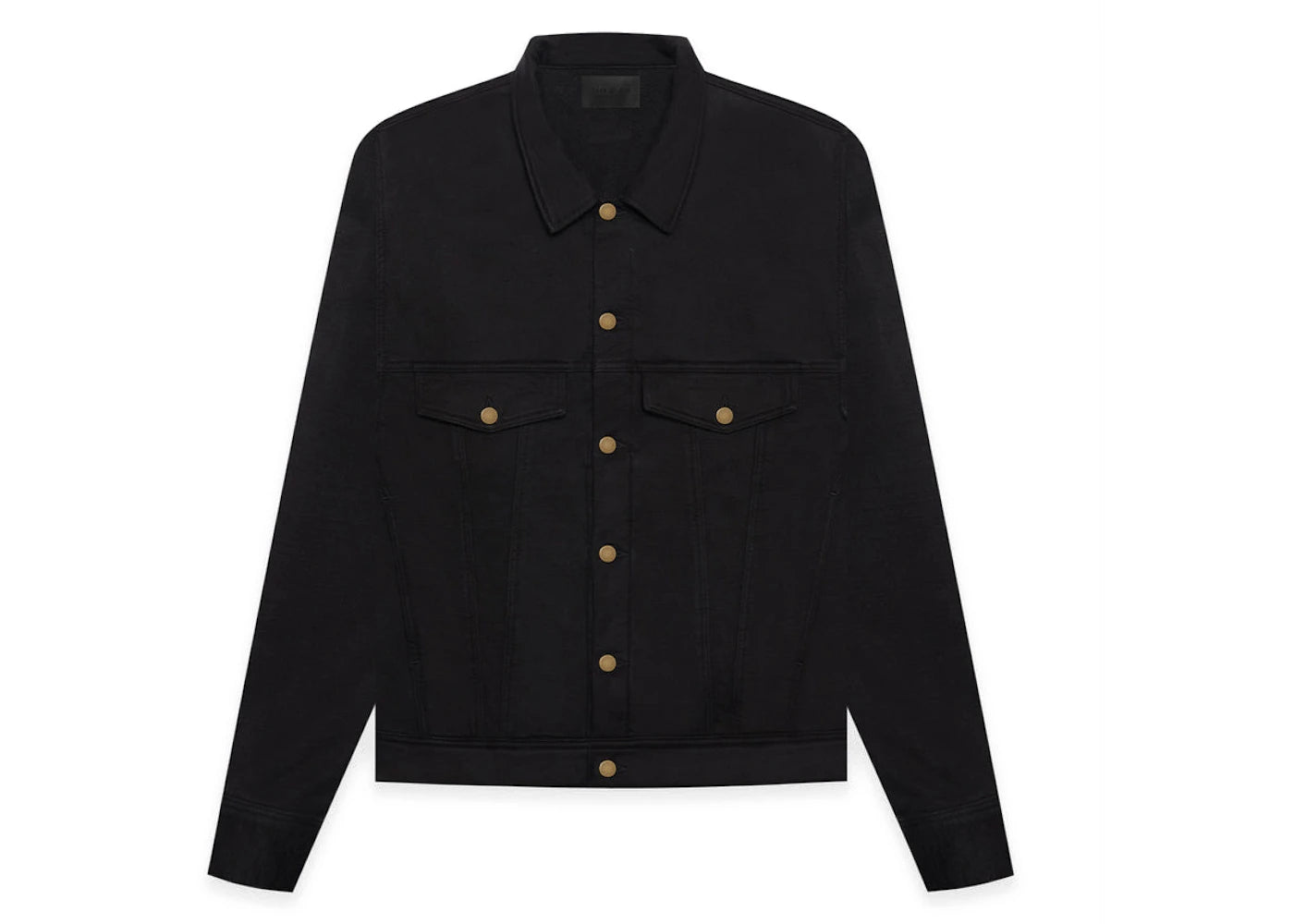 Fear of God French Terry Trucker Jacket Black