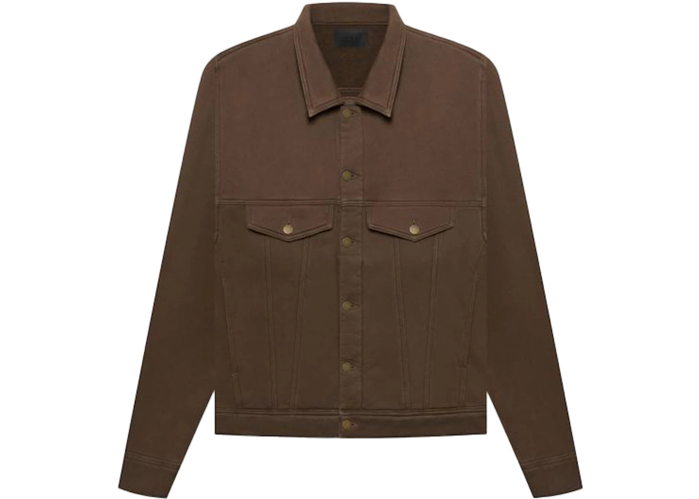 Fear of God French Terry Trucker Jacket Mocha