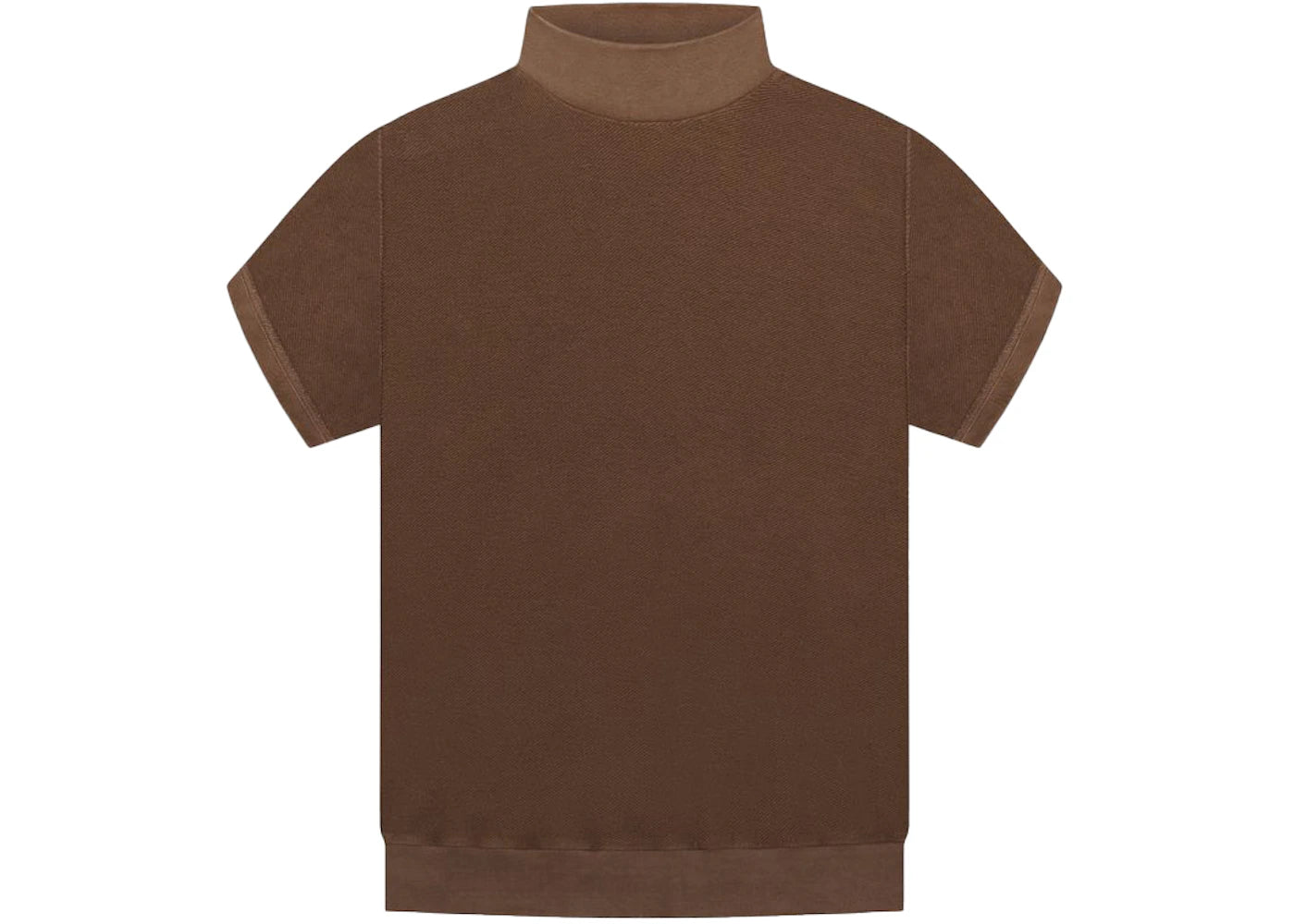 Fear of God Inside Out Mock Neck Sweatshirt Mocha