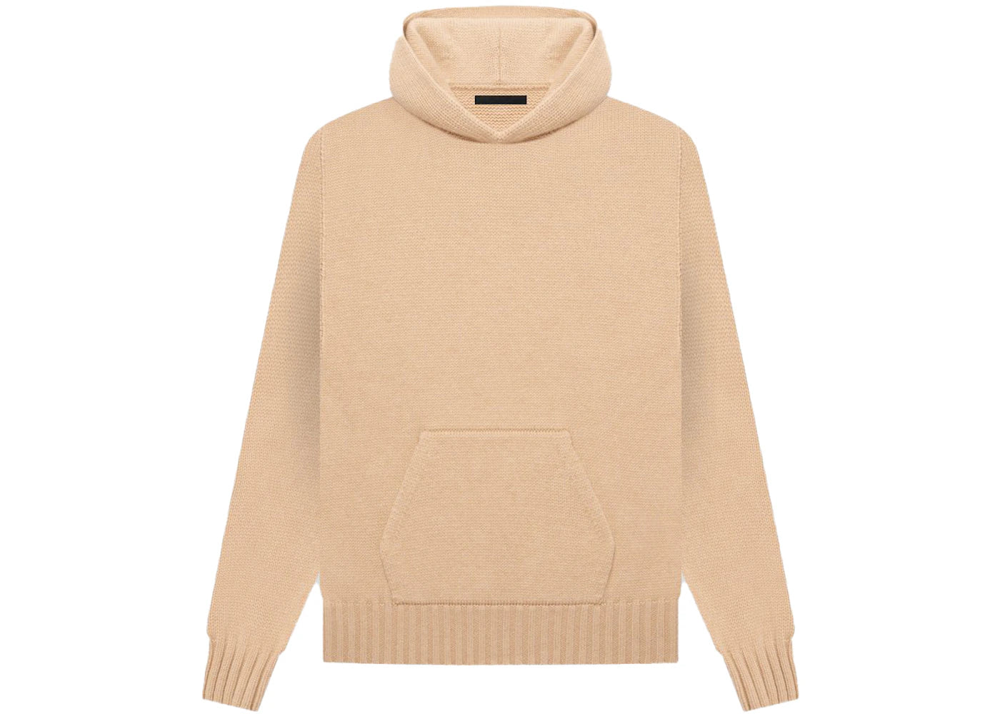 Fear of God Knit Hoodie Camel