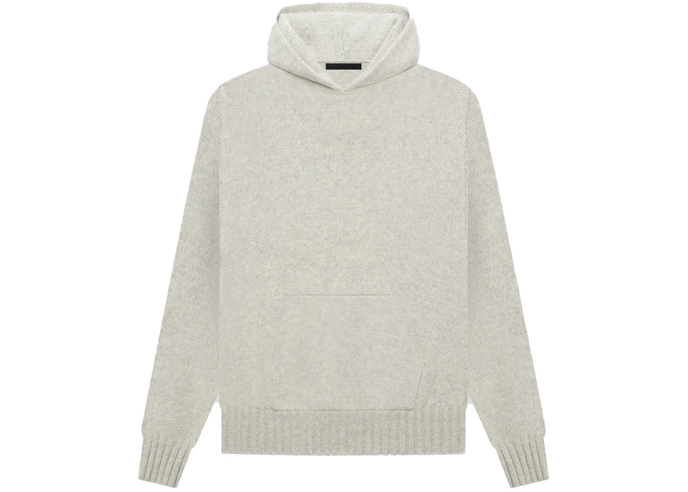 Fear of God Knit Hoodie Light Heather Grey