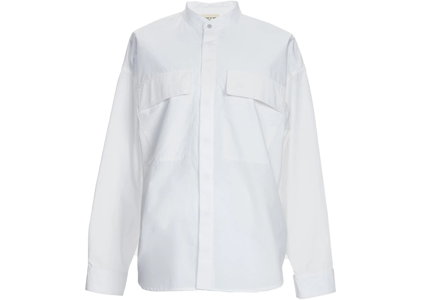 Fear of God Long Sleeve Button Up Shirt White