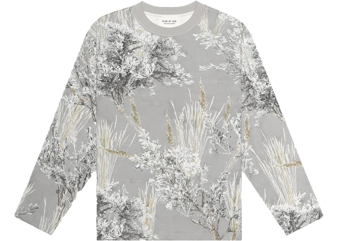 Fear of God Long Sleeve T-shirt Prairie Ghost Camo