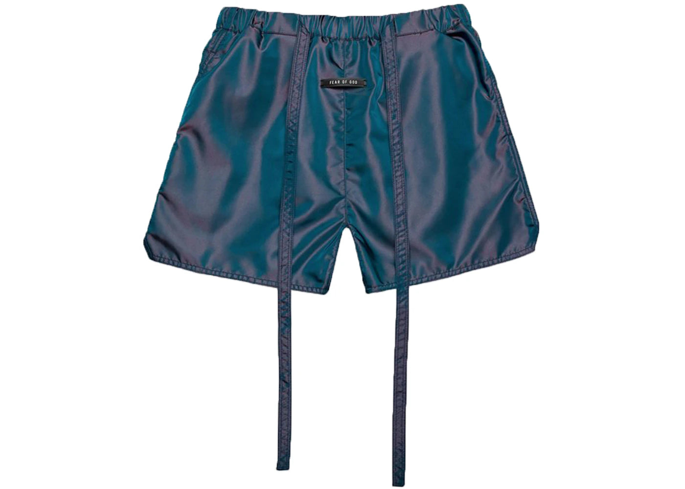 Fear of God Military Training Shorts Blue Iridescent