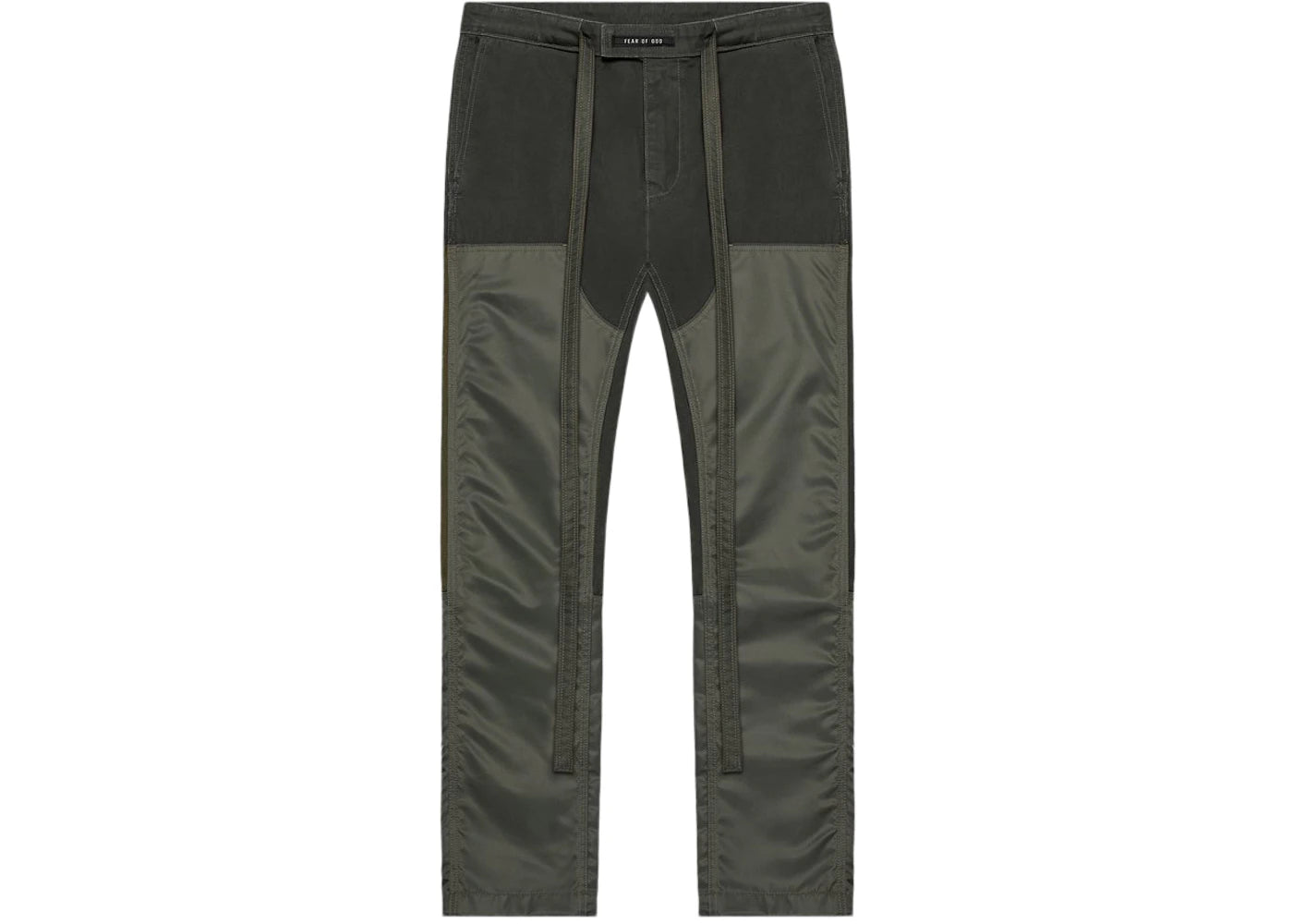 Fear of God Nylon Canvas Double Front Work Pants Forest Green/Army Green