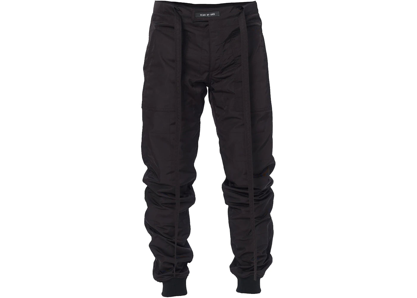 Fear of God Nylon Quilted Pants Black