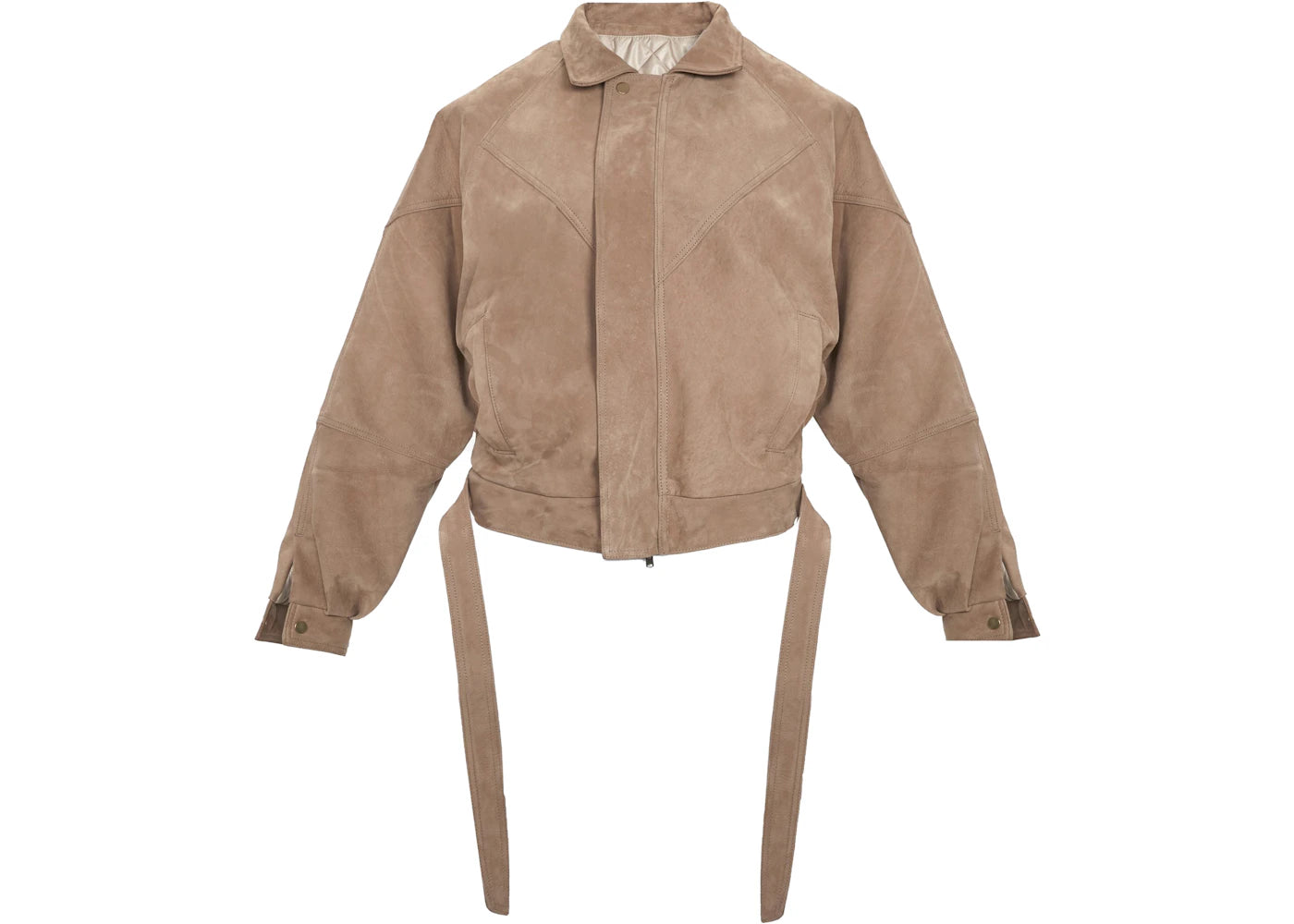 Fear of God Panelled Nubuck Jacket Light Brown