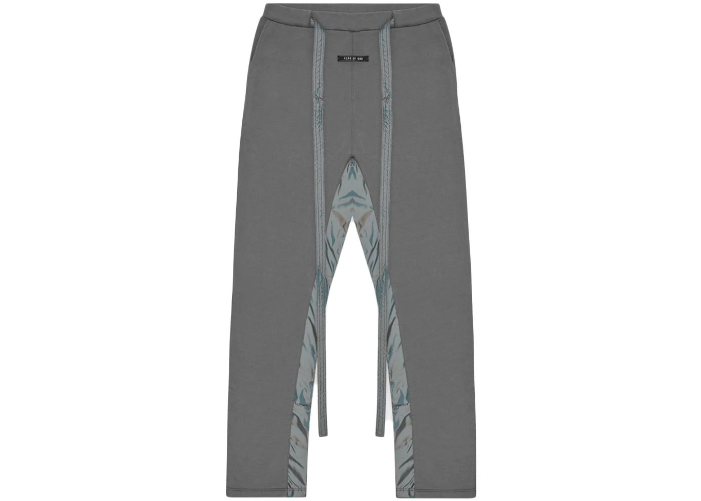 Fear of God Relaxed Nylon Trimmed Sweatpants Grey