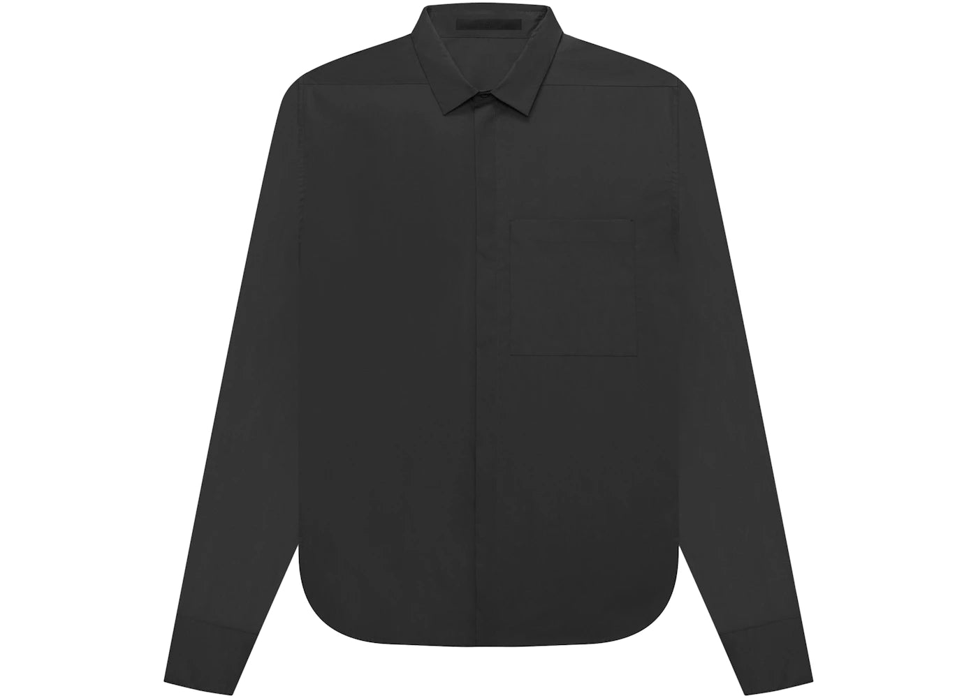 Fear of God Seventh Collection Easy Collared Shirt Black