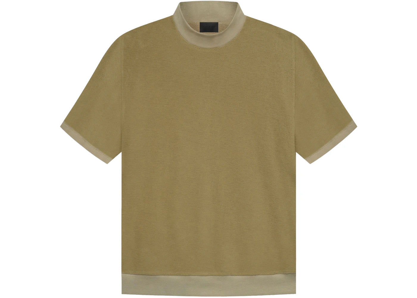 Fear of God Seventh Collection Inside Out Mock Neck Sweatshirt Army