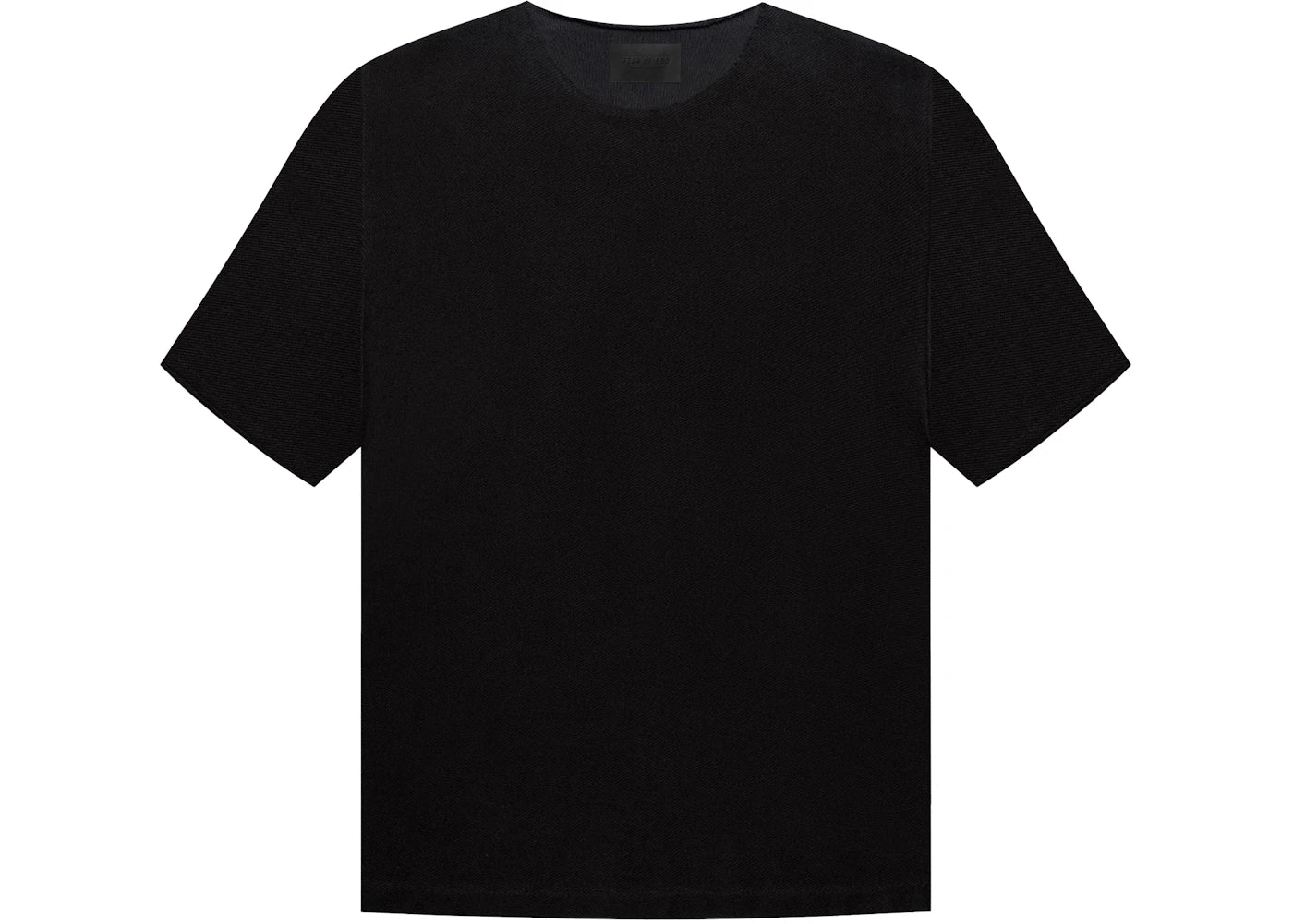 Fear of God Seventh Collection Inside Out Terry Tee Black