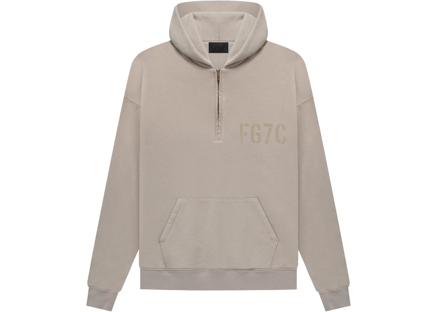 Fear of God Seventh Collection Long Sleeve Half Zip Hoodie Vintage Paris Sky