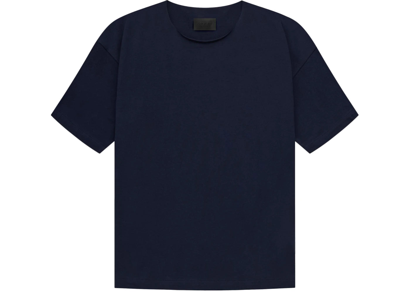 Fear of God Seventh Collection Raw Neck Tee Navy