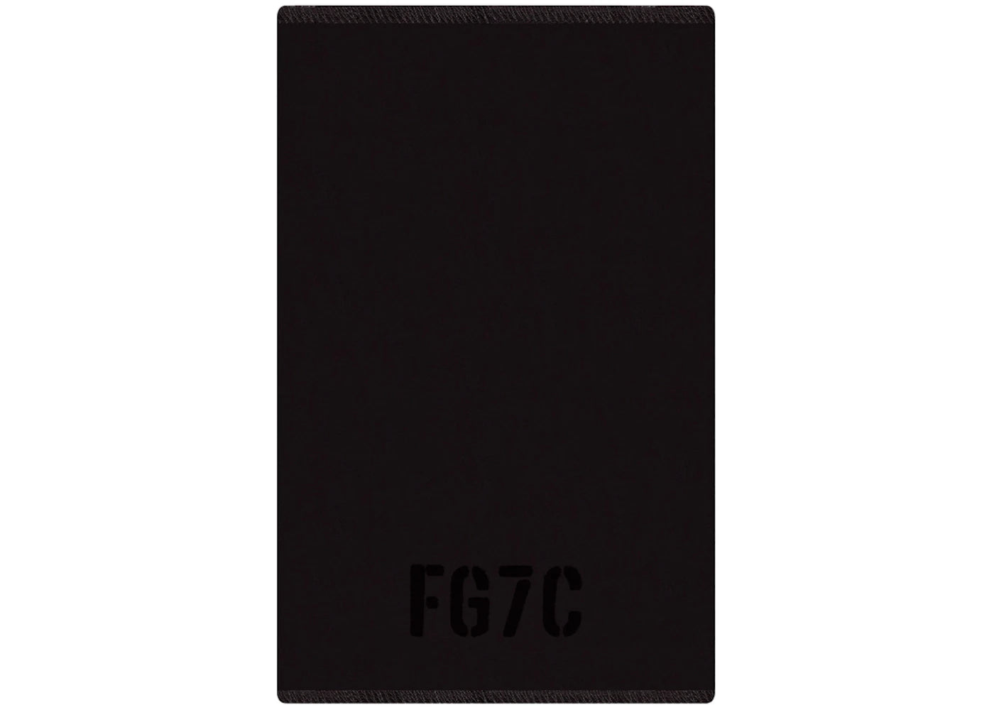 Fear of God Seventh Collection Scarf Black