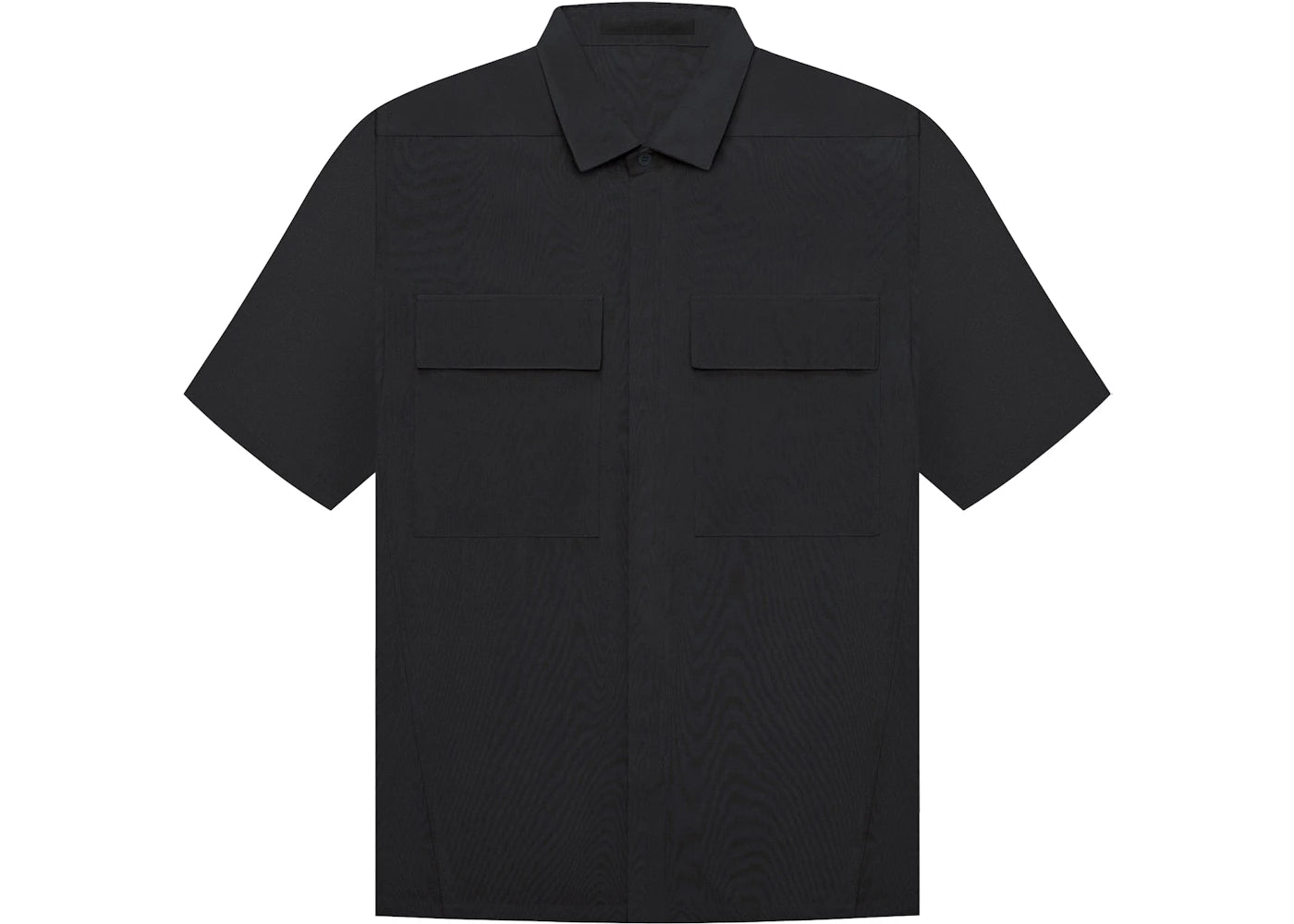 Fear of God Seventh Collection Short Sleeve Crepe Shirt Black