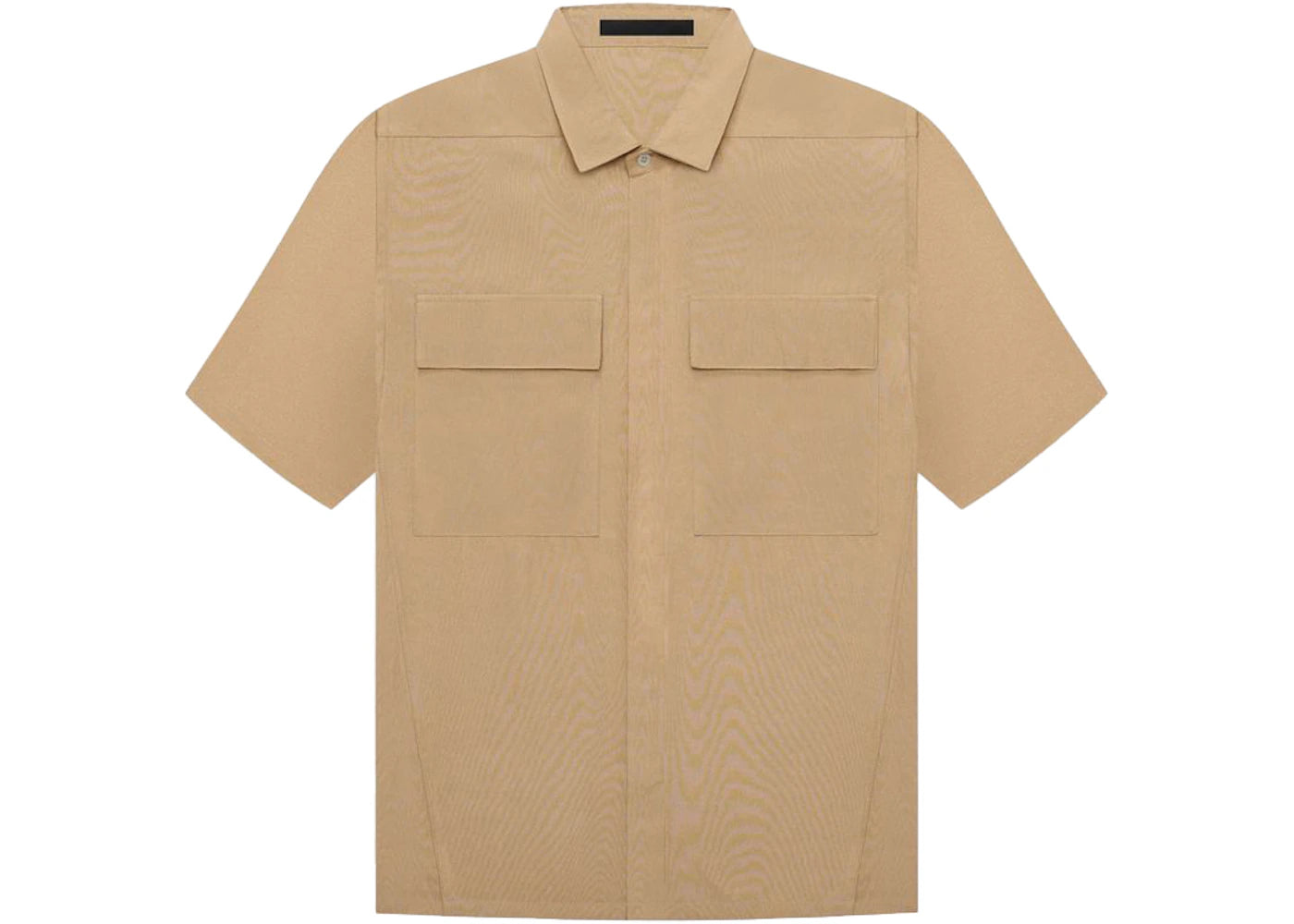 Fear of God Short Sleeve Crepe Shirt Shirt Camel