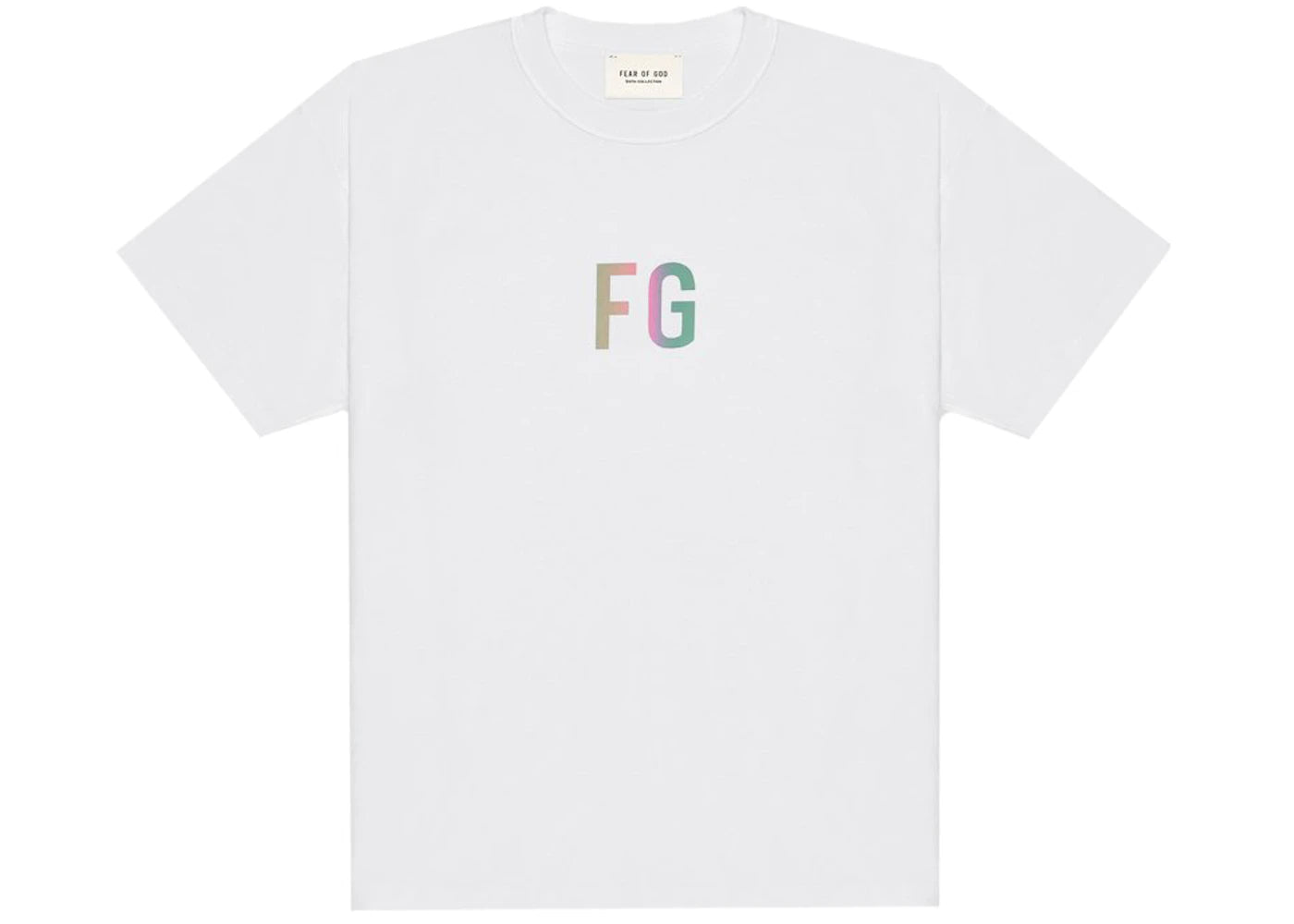 Fear of God Short Sleeve 'FG' 3M Tee White