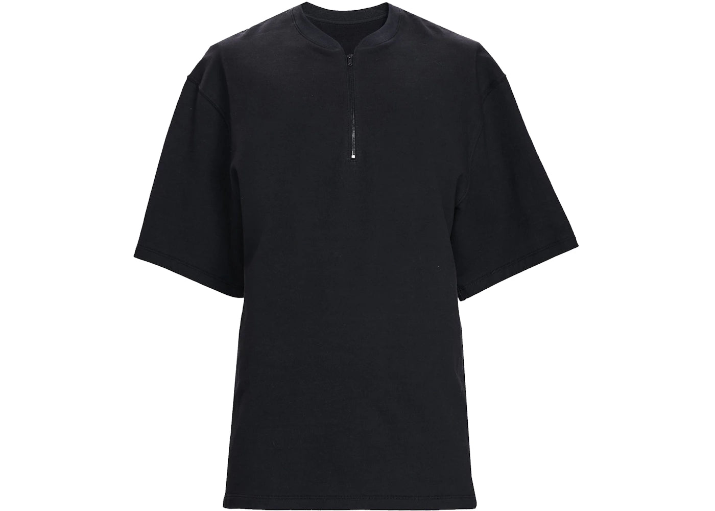 Fear of God Short Sleeve Half Zip T-shirt Vintage Black