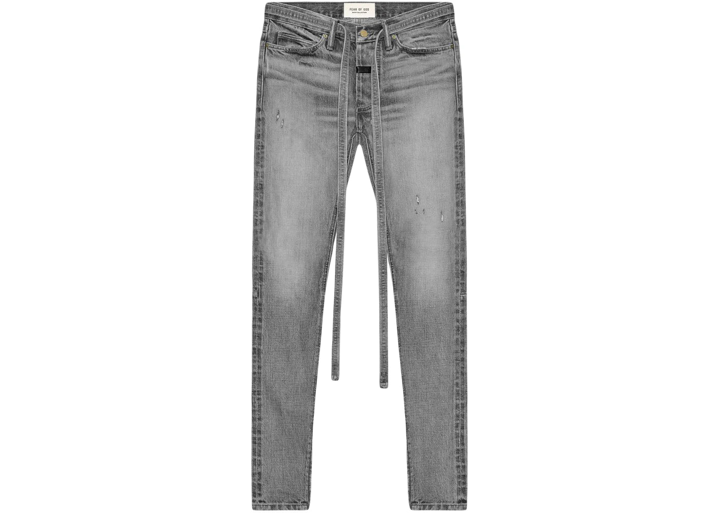 Fear of God Slim Denim Jeans God Grey