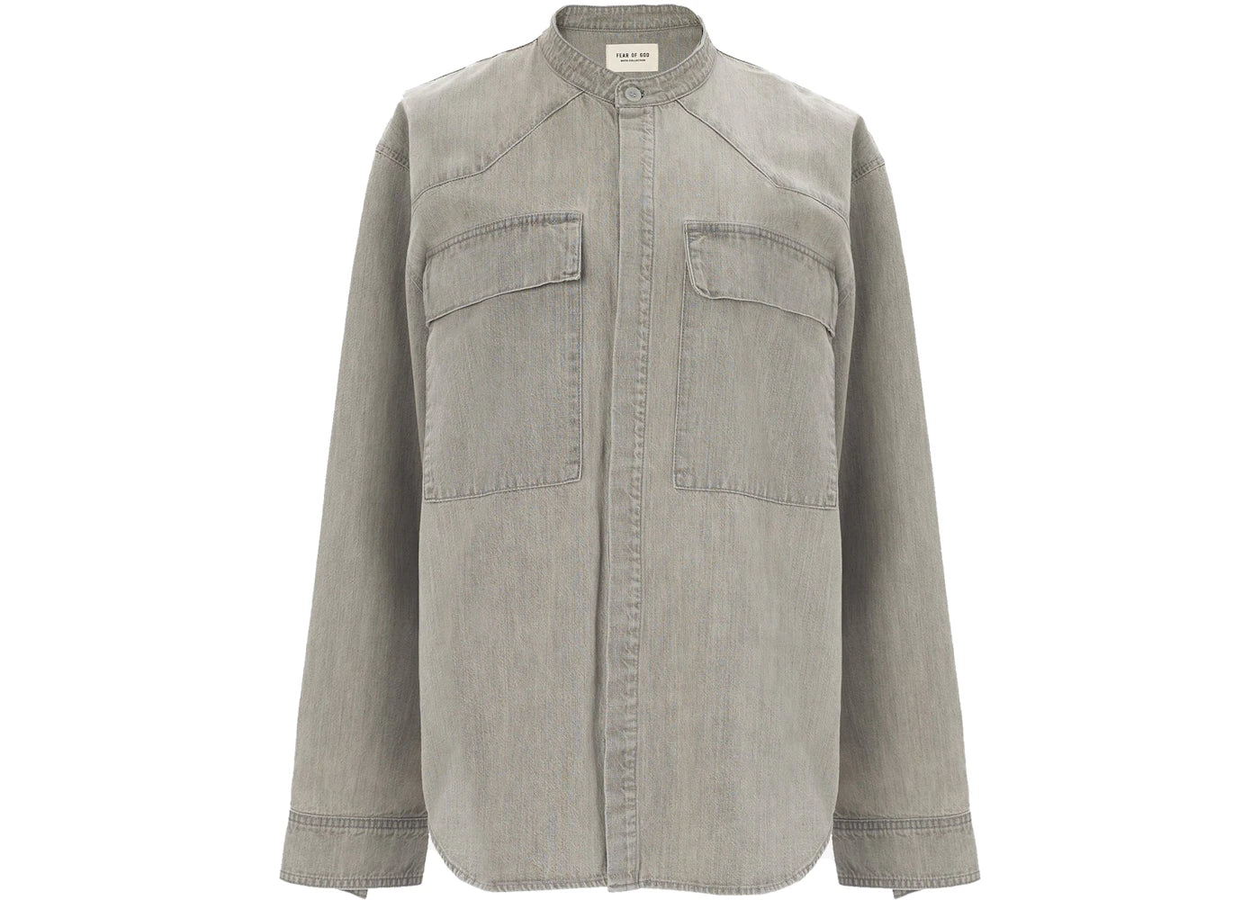 Fear of God Vintage Denim Shirt God Grey