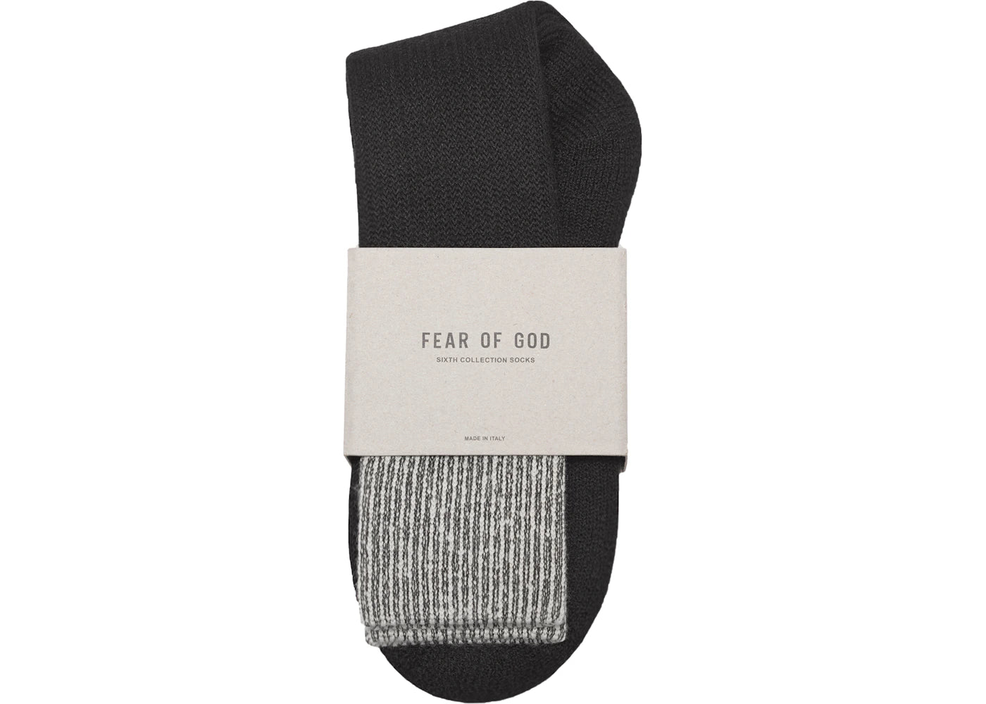 Fear of God Wool Socks Melange/Black