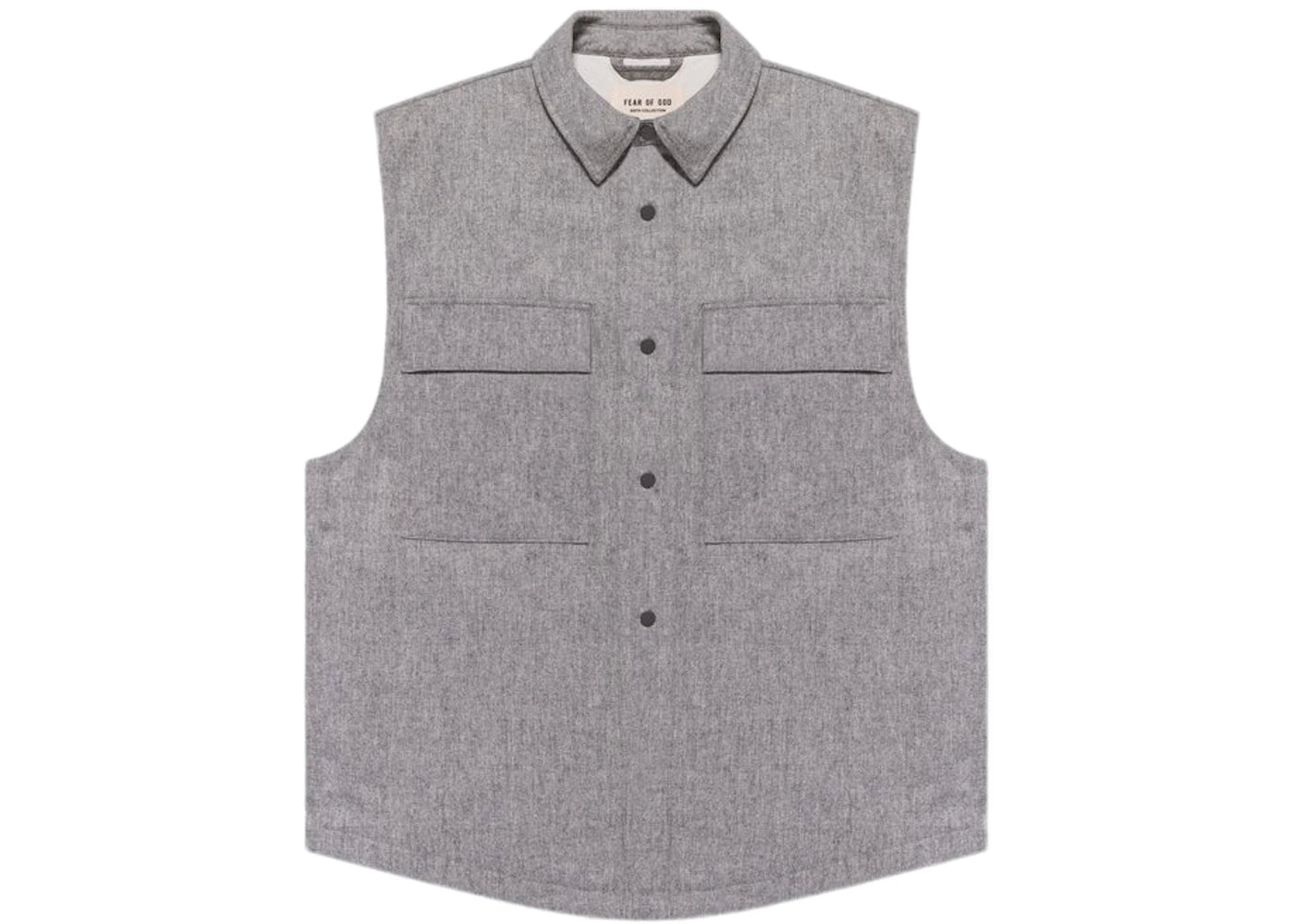 FEAR OF GOD Wool Vest Heather Grey