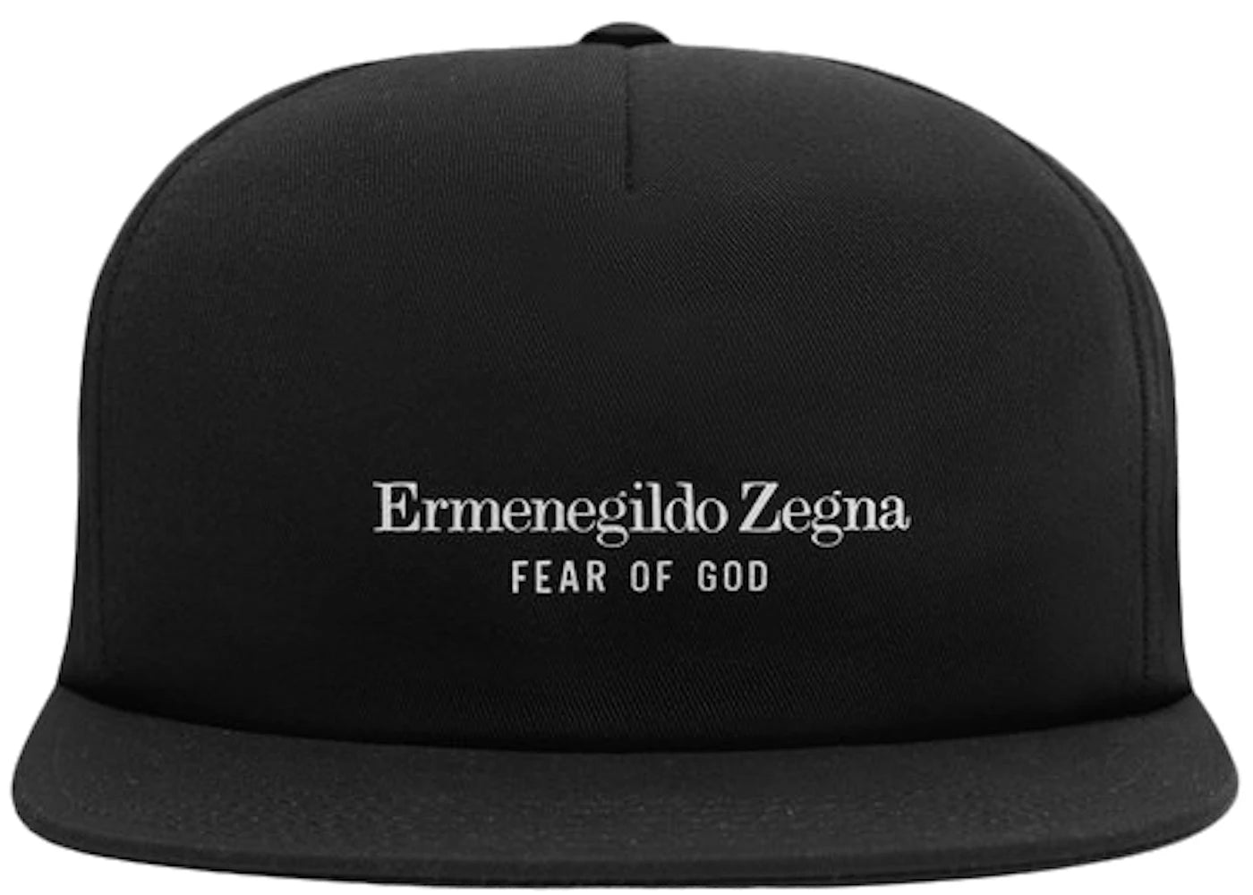 Fear of God x Ermenegildo Zegna Cotton Baseball Hat Black