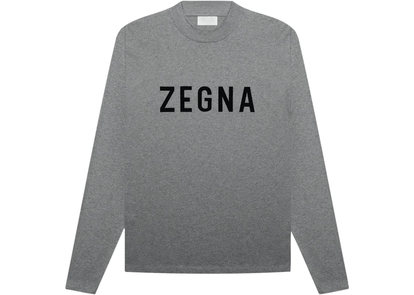 Fear of God x Ermenegildo Zegna Cotton Long Sleeve T-shirt Grey