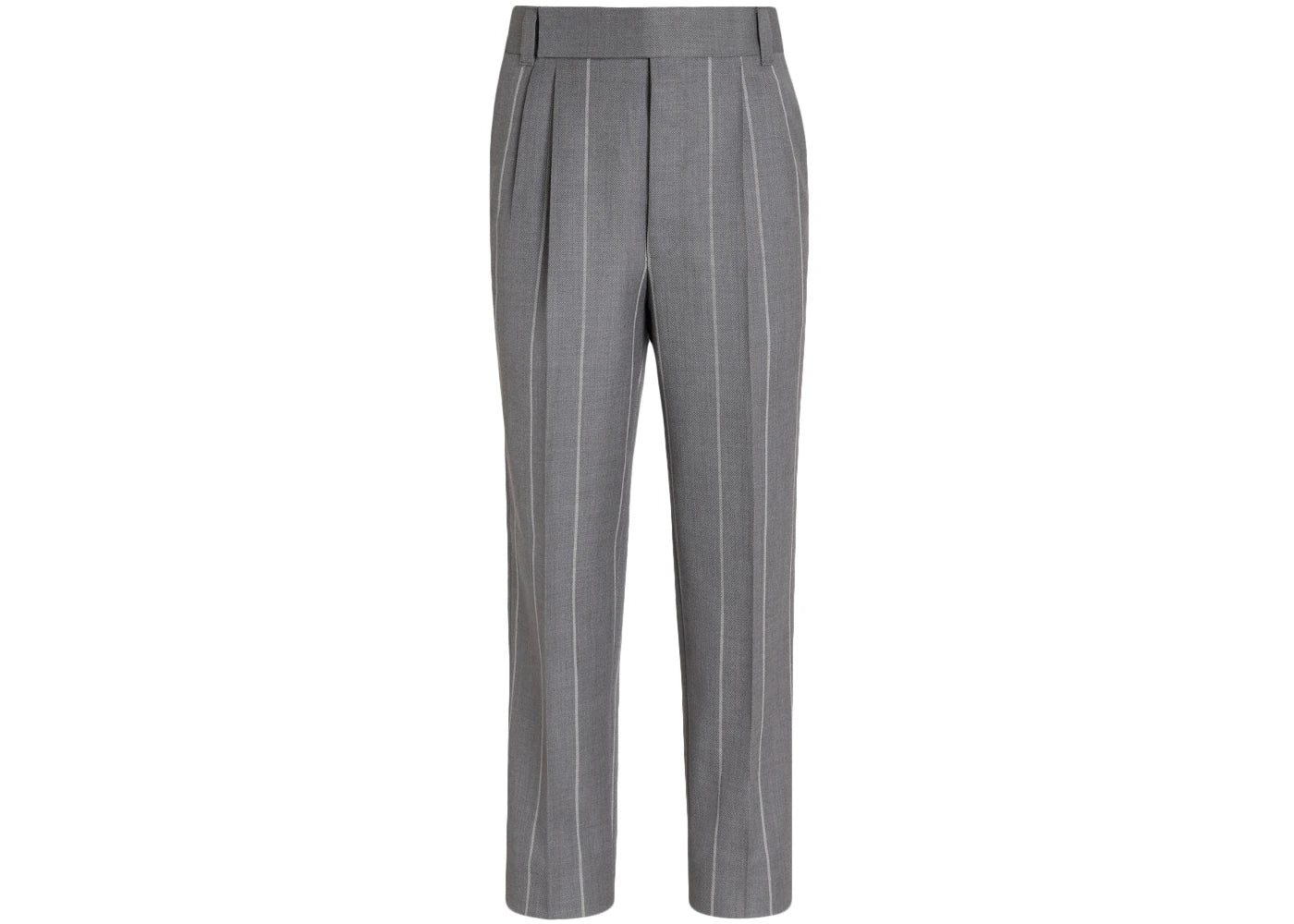 FEAR OF GOD x Ermenegildo Zegna Wool Double Pleat Pants Grey