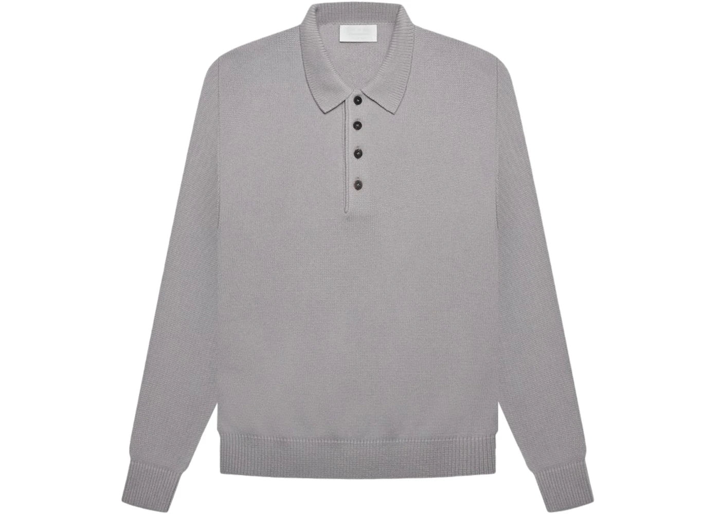 Fear of God x Ermenegildo Zegna Wool Knit Polo Sweater Grey