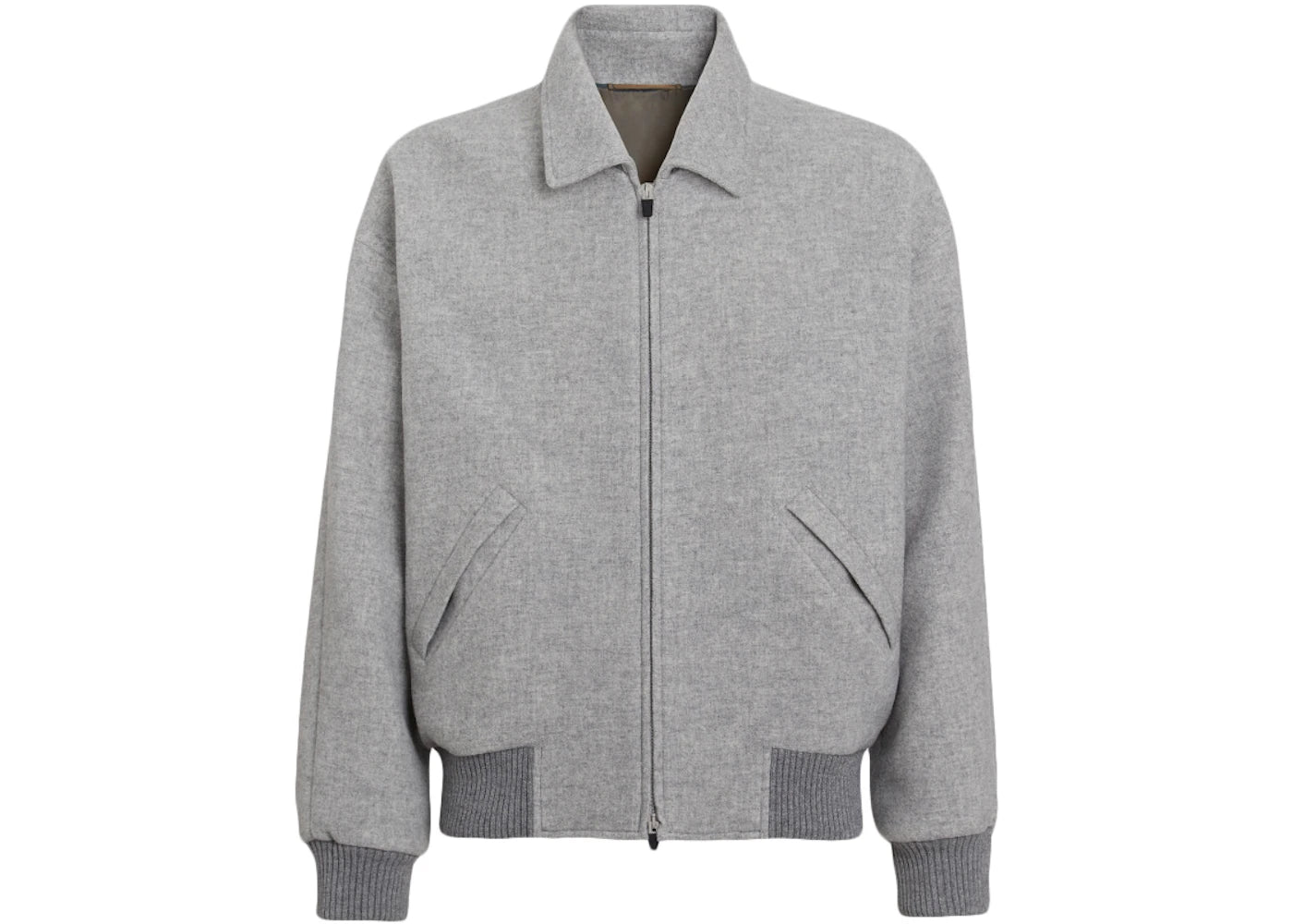 Fear of God x Ermenegildo Zegna Wool Short Jacket Light Grey