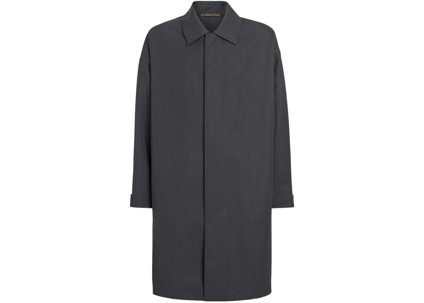FEAR OF GOD x Ermenegildo Zegna Wool Trenchcoat Anthracite