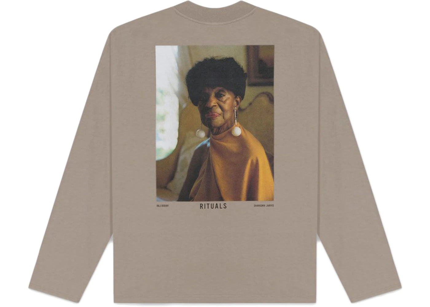 Fear of God x Shaniqwa Jarvis Rituals #4 Long Sleeve T-shirt Taupe