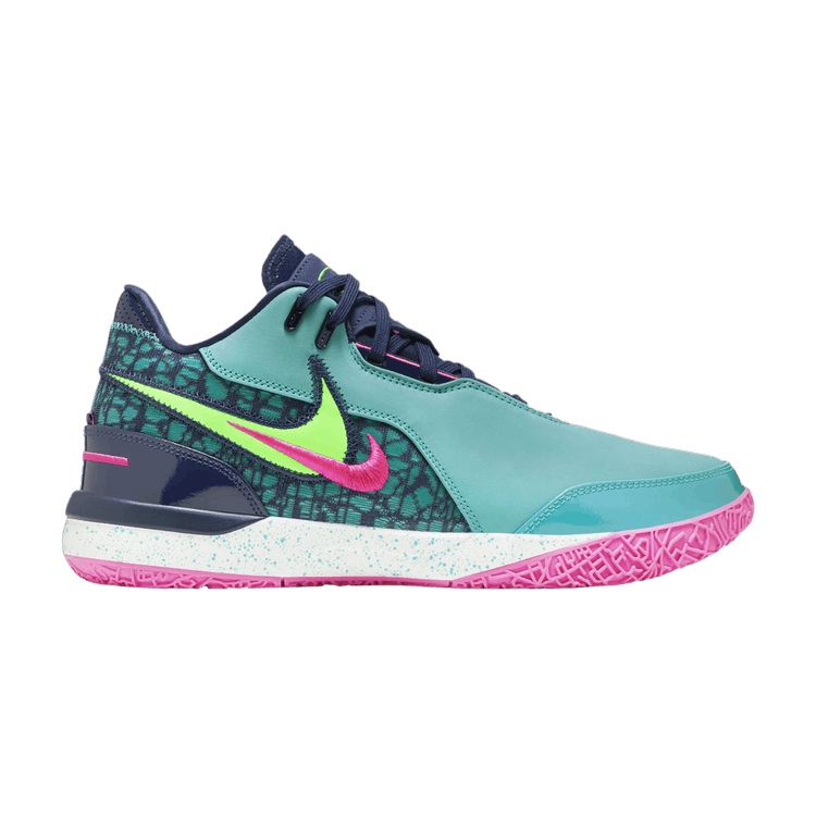 Nike Zoom LeBron NXXT Gen AMPD EP South Beach (Solid Outsole)