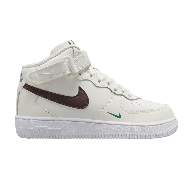 Nike Air Force 1 Mid SE 40th Anniversary Sail Brown Basalt (PS)