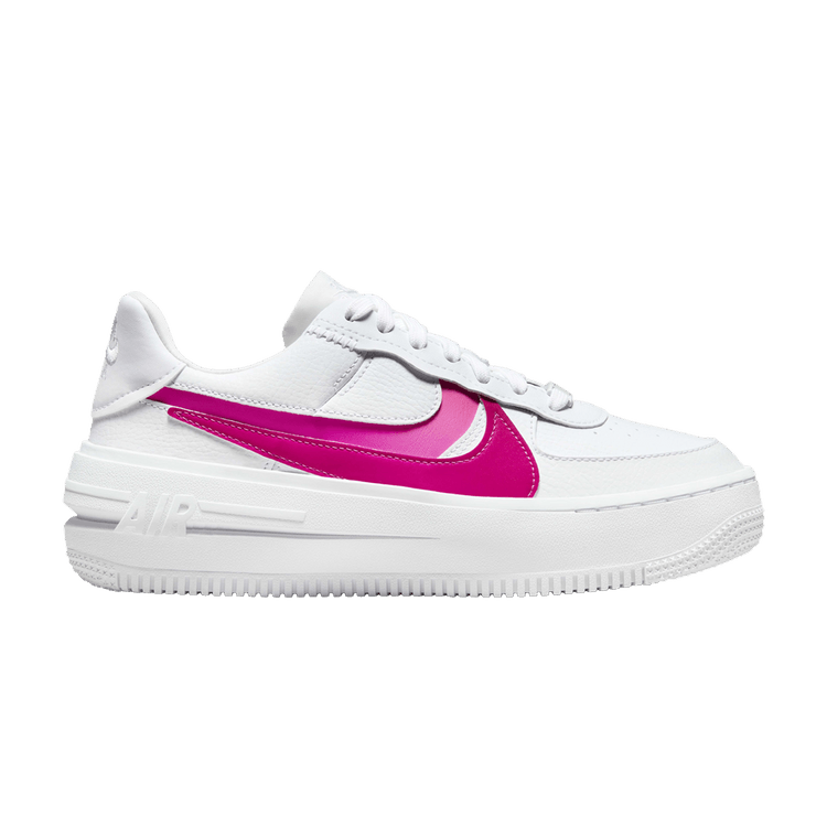 Nike Air Force 1 PLT.AF.ORM White Fireberry (Women's)