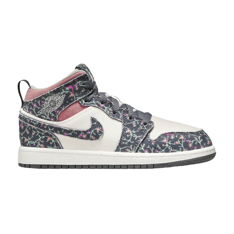 Jordan 1 Mid SE Anthracite Sail Red Stardust (PS)