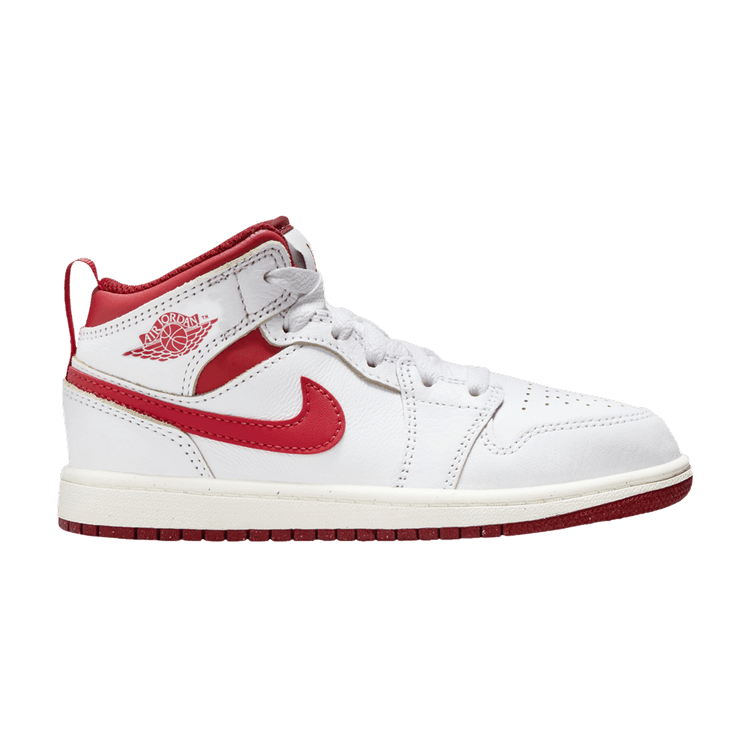 Jordan 1 Mid SE White Dune Red Sail Lobster (PS)