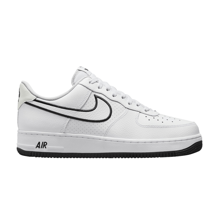 Nike Air Force 1 Low '07 Embroidered Swoosh White Black