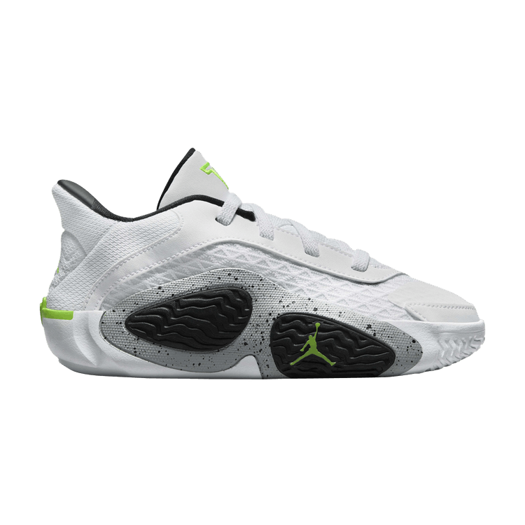 Jordan Tatum 2 White Black Wolf Grey Electric Green (PS)