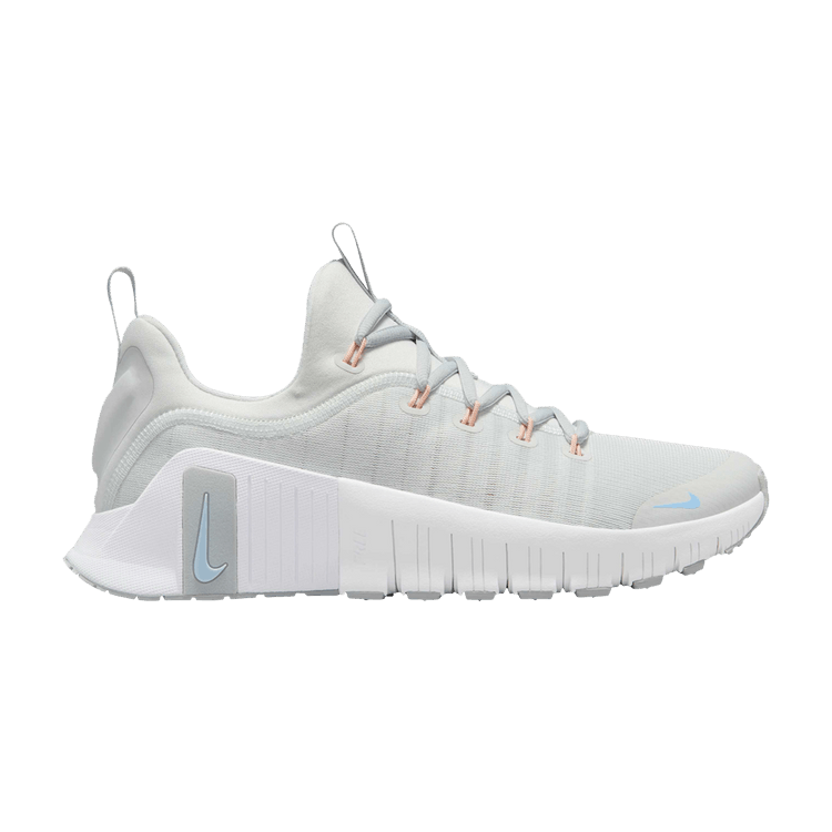 Nike Free Metcon 6 Photon Dust Light Smoke Grey Summit White Metallic Silver (Women's)