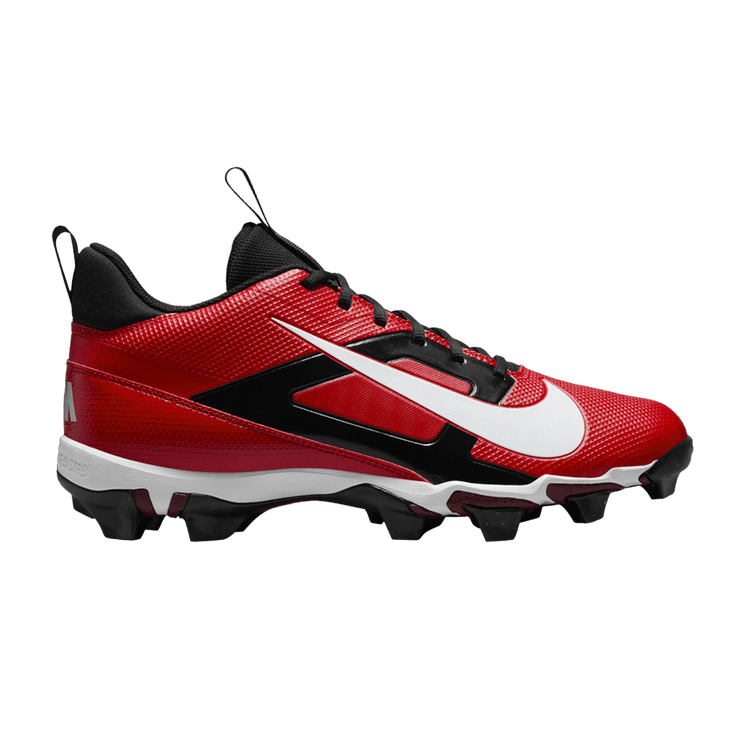 Nike Alpha Menace 4 Shark University Red Metallic Silver Team Red White