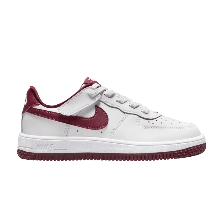 Nike Force 1 Low EasyOn White Team Red (PS)